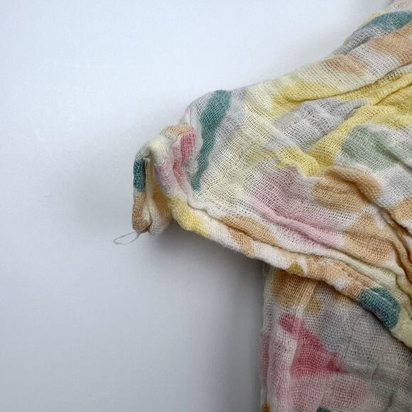 Angel Dear Paris Bouquet Skirted Smocked Bubble Romper - Picture 4 of 7